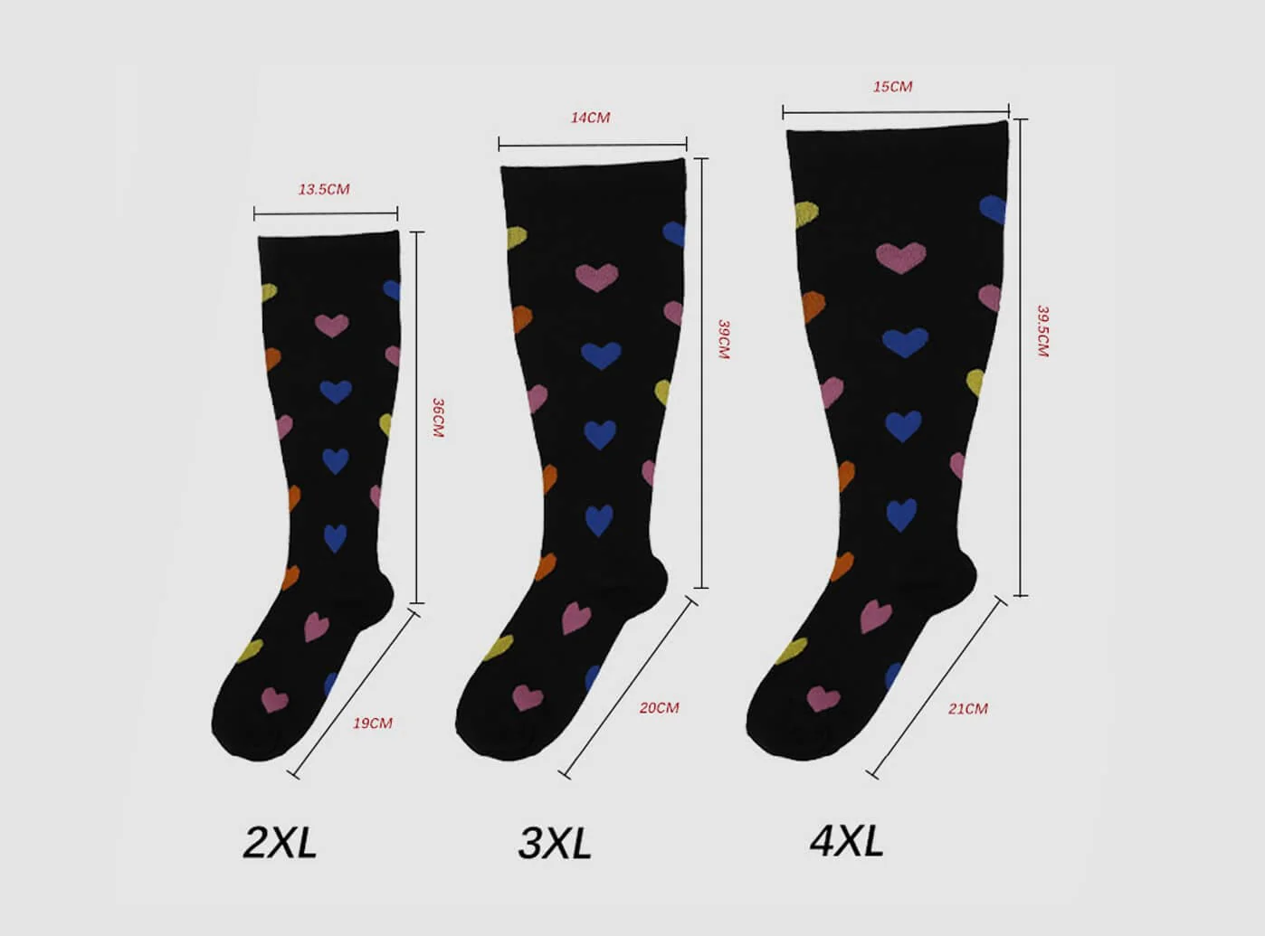 FitVille CompreEase Comfort Compression Socks - Image 7