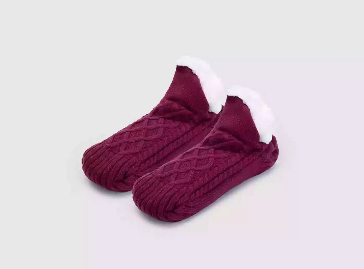 FitVille Fluffy Cozy Non-slip Slipper Socks (Unisex) - Image 8