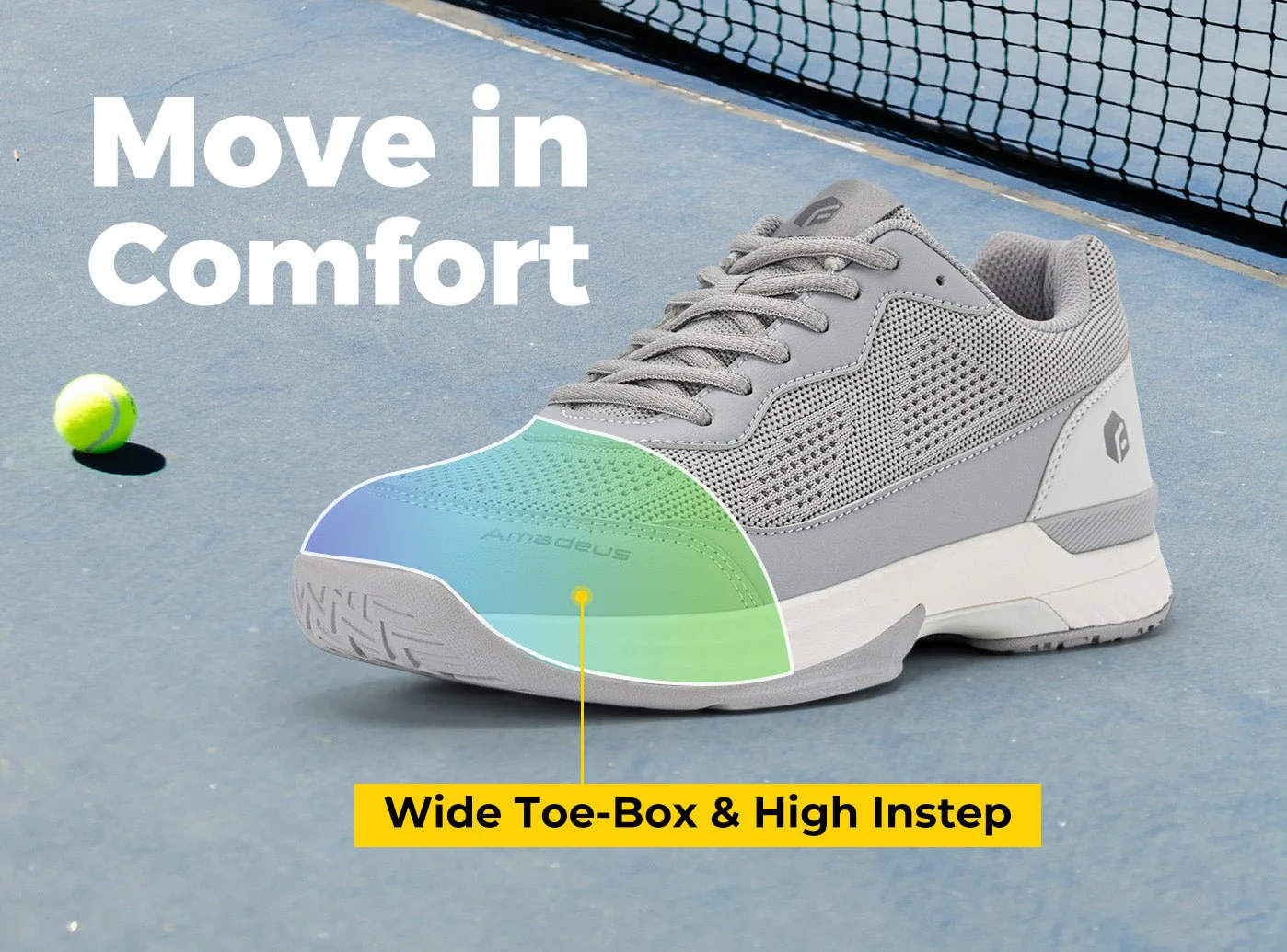 Men's Court Tennis Amadeus V2 - Image 26