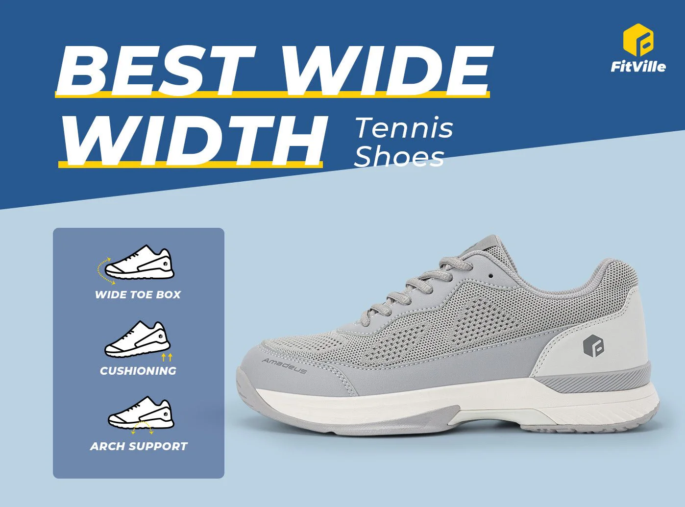 Men's Court Tennis Amadeus V2 - Image 27