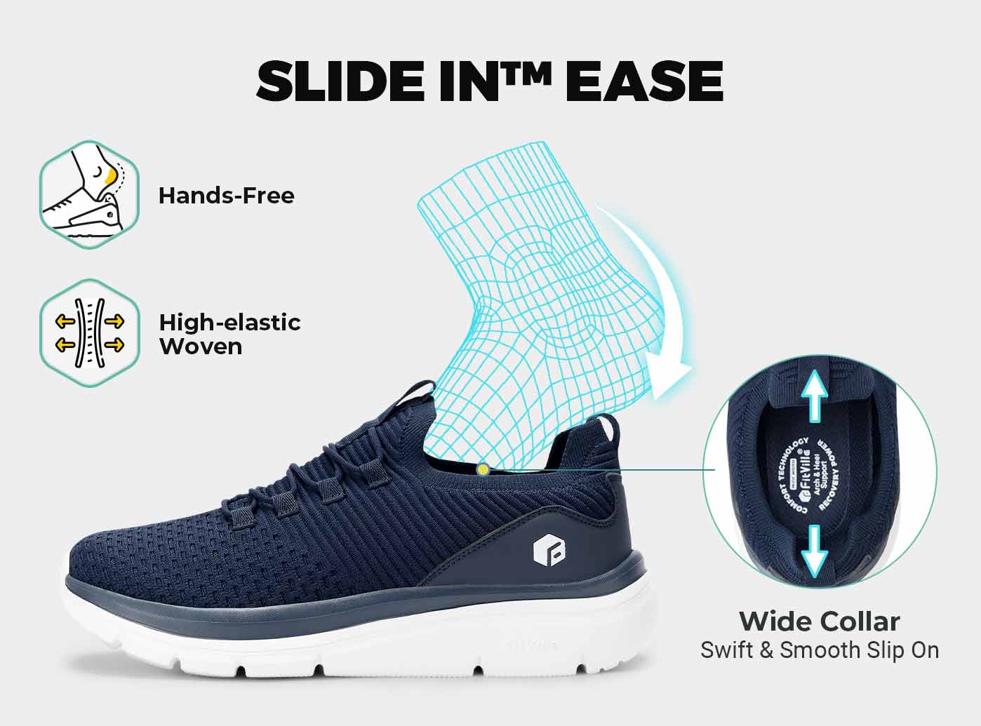 Men's Cloud Wanderer Slip-On V4 - Image 18