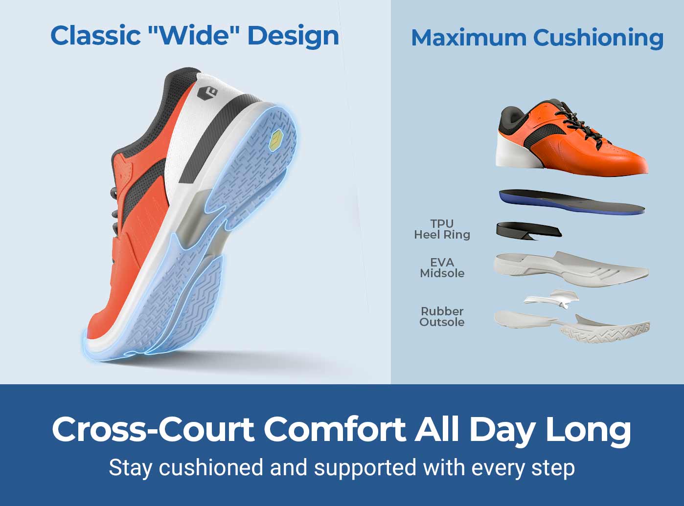 Men's Court Tennis Amadeus V1 - Image 6