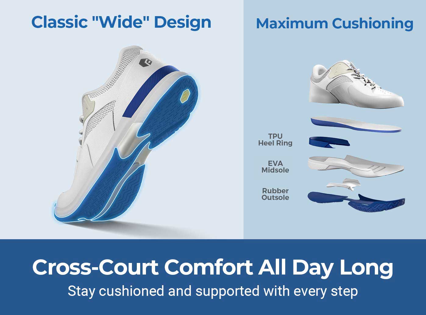 Men's Court Tennis Amadeus V1 - Image 5