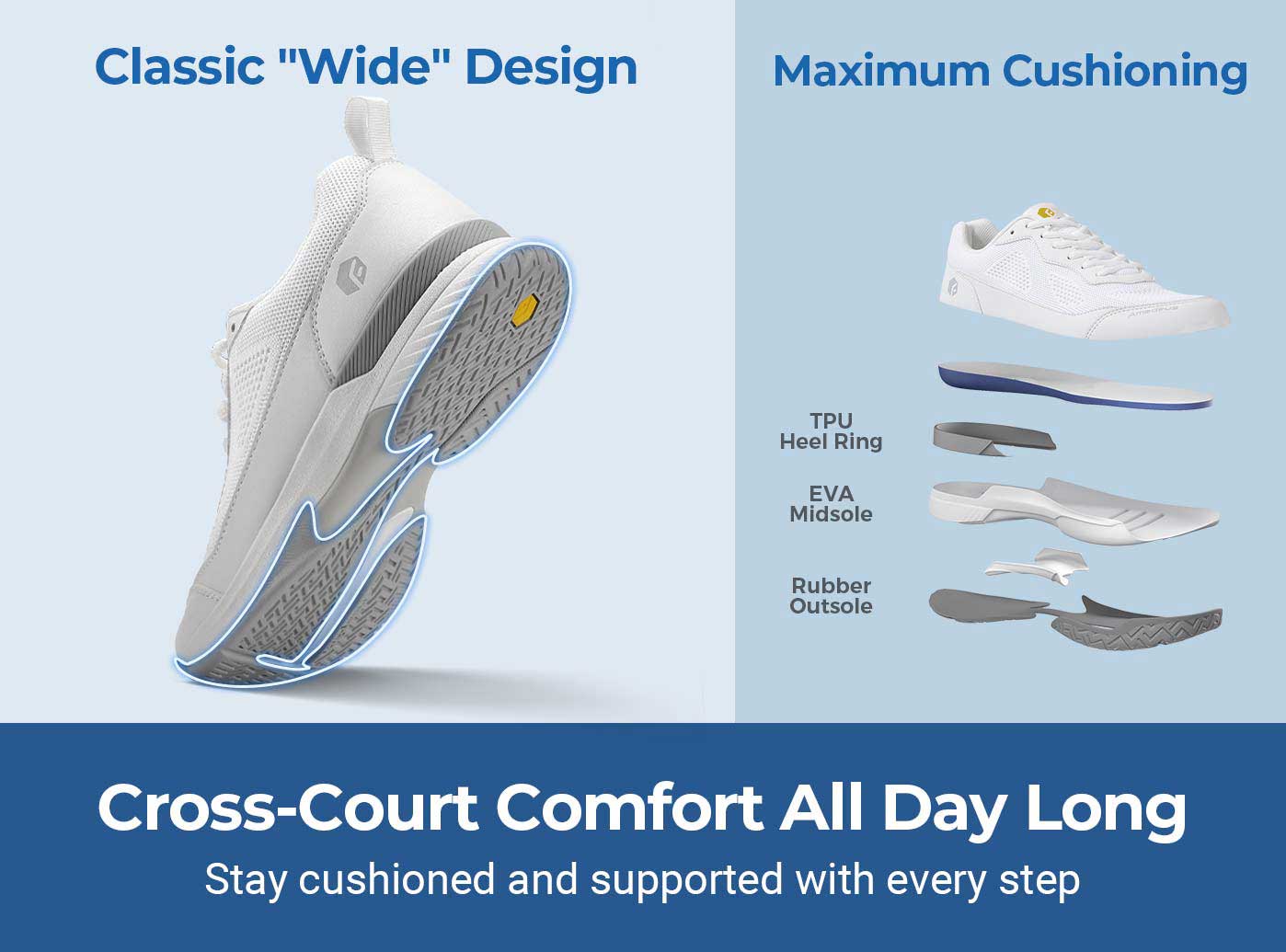 Men's Court Tennis Amadeus V2 - Image 12