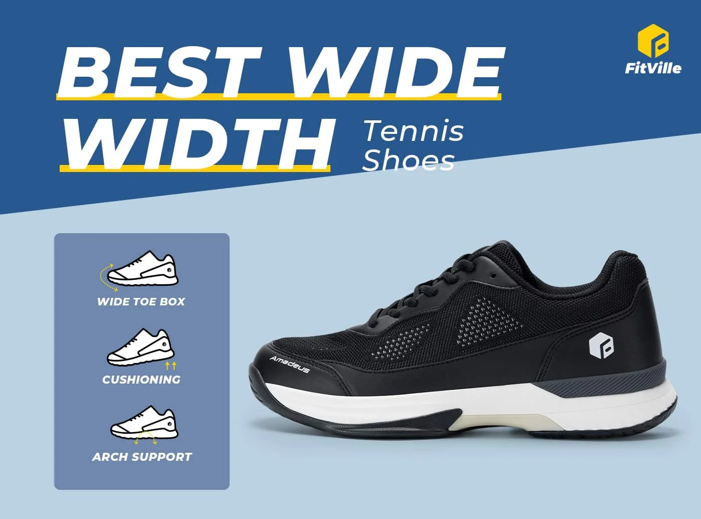 Men's Court Tennis Amadeus V2 - Image 3