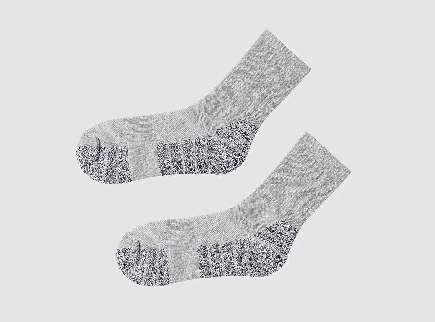 FitVille Men's Mid-Calf Athletic Socks 3-Pair Bundle - Image 11