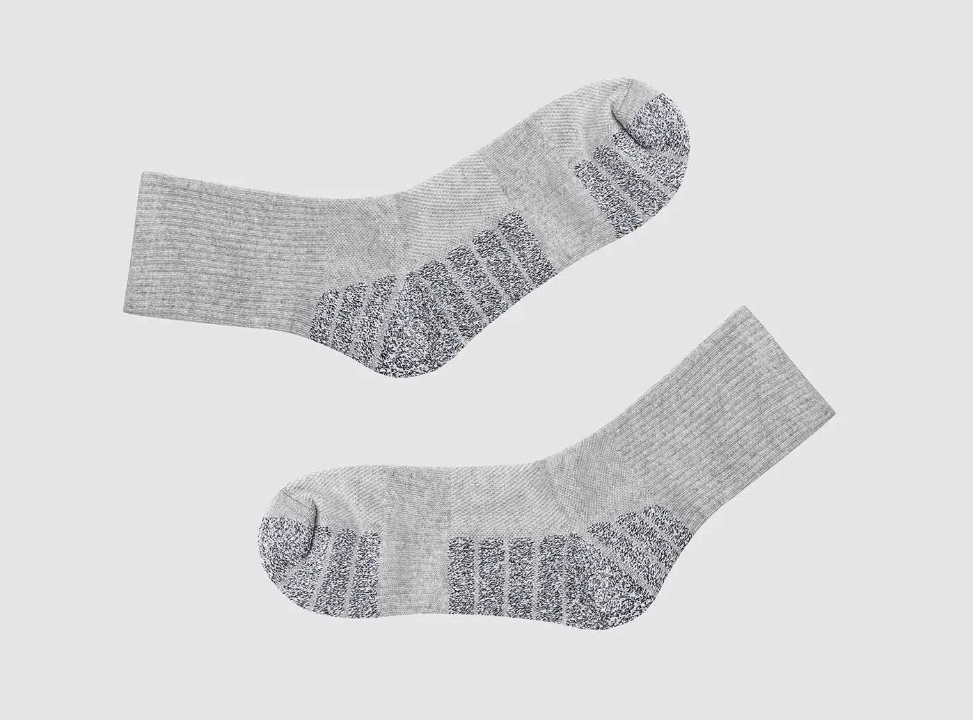 FitVille Men's Mid-Calf Athletic Socks 3-Pair Bundle - Image 12
