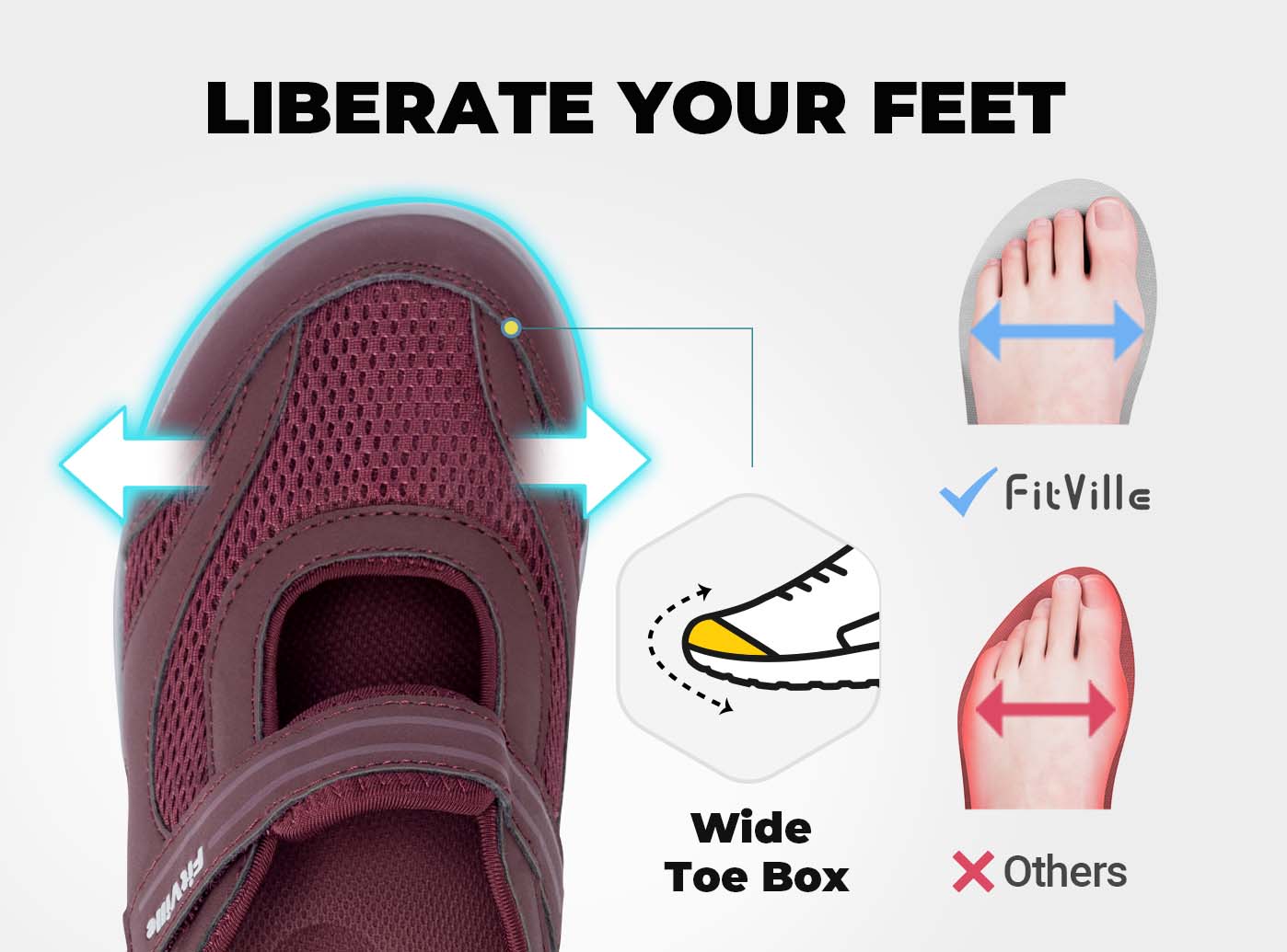 Women's FlexiWalk Mary Jane V1 - Image 13