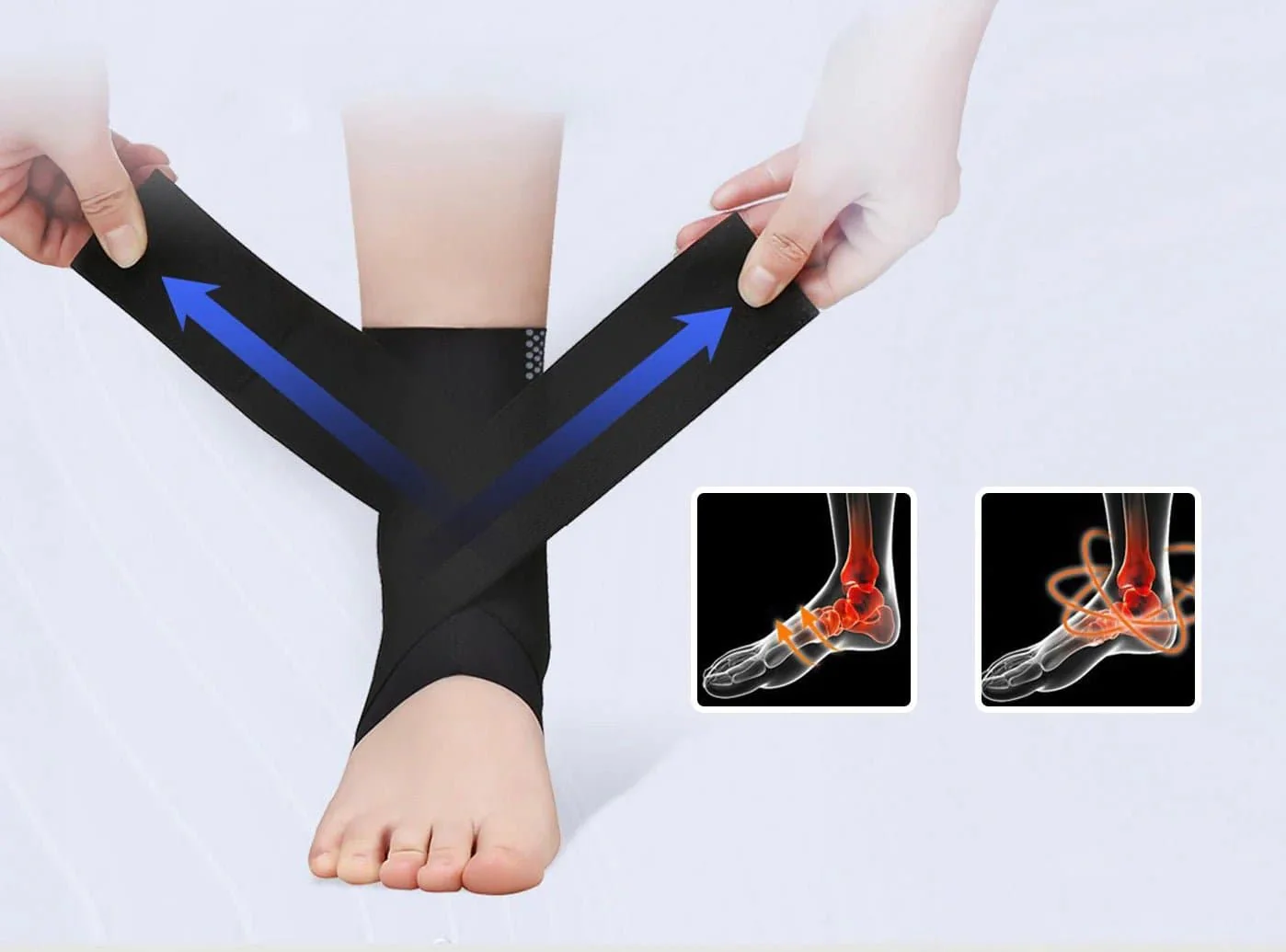 FitVille X-cushion Ankle Brace V2 (Unisex) - Image 4